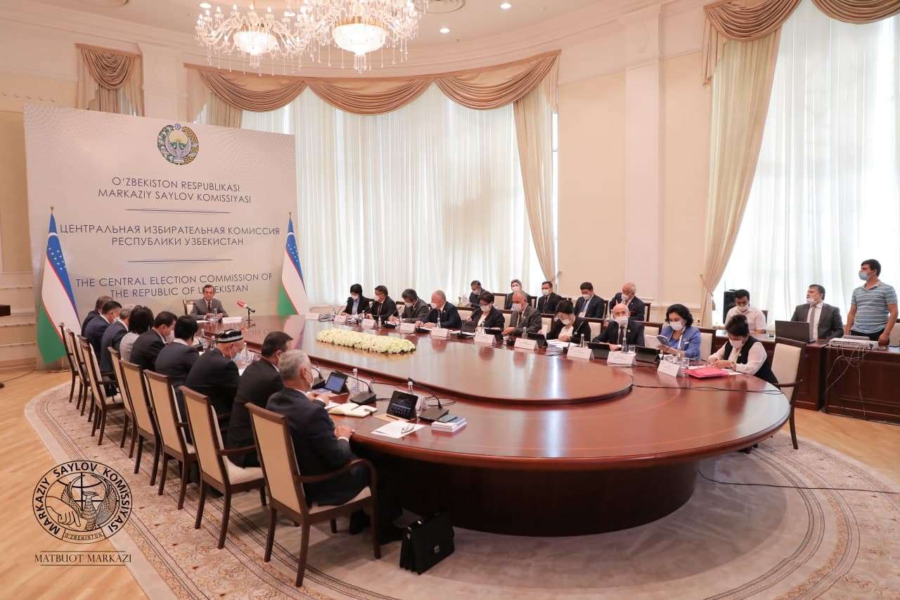 Political parties are officially allowed to participate in the elections of the President of the Republic of Uzbekistan