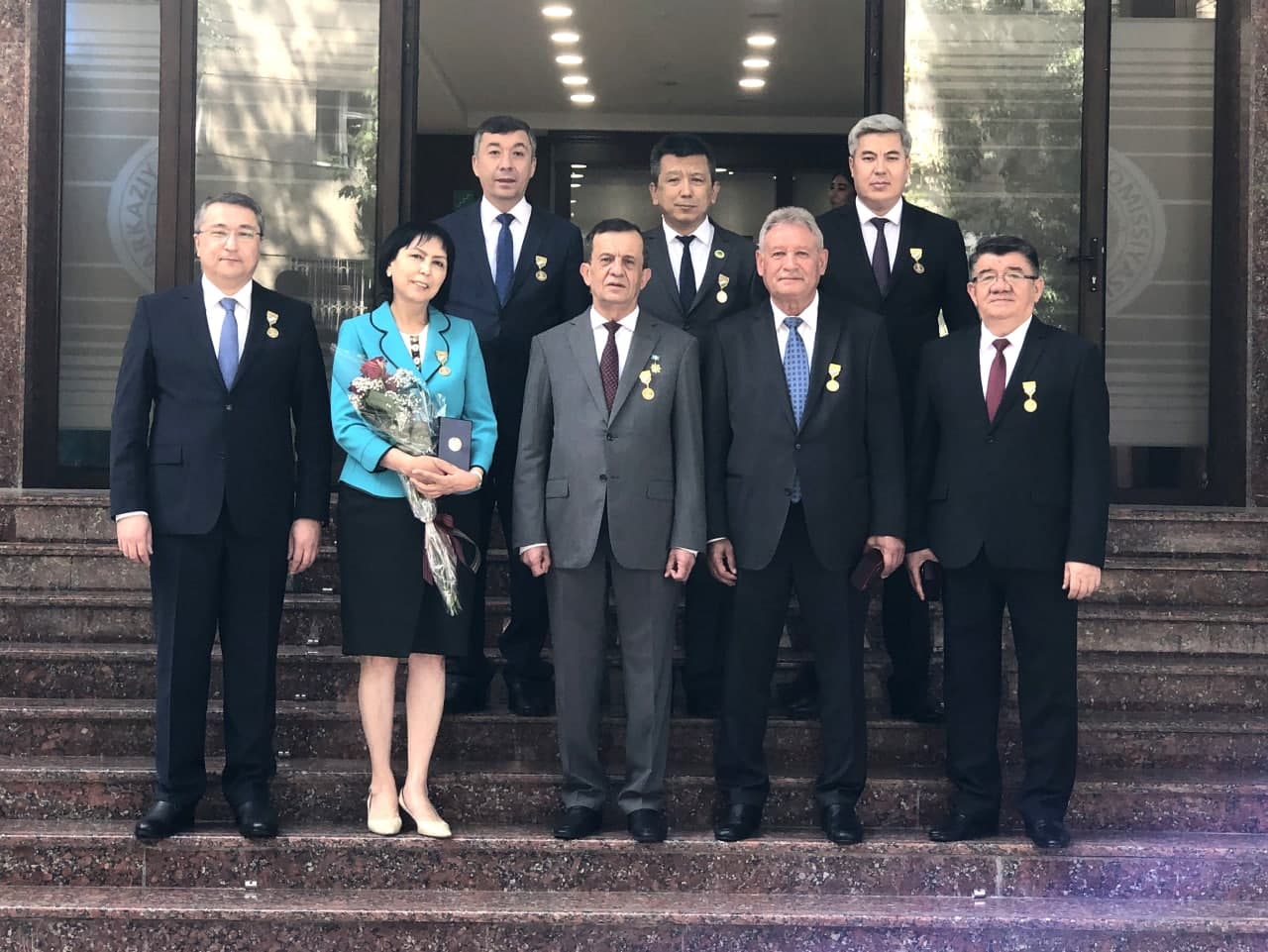 CEC members and employees were awarded “30th anniversary of Independence of the Republic of Uzbekistan” memorial mark 