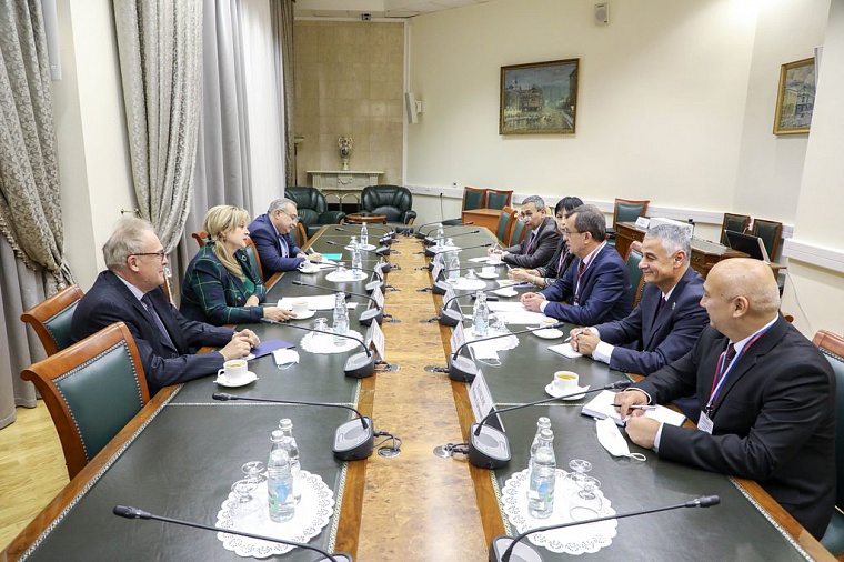 Meeting of the chairman of the CEC in the embassy of the Republic of Uzbekistan in the Russian Federation