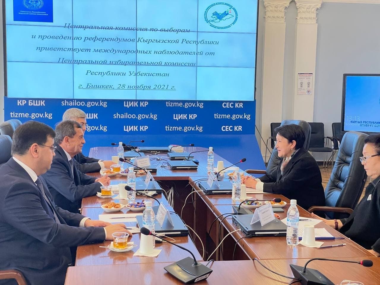 MEETING WITH THE CHAIRMAN OF THE CENTRAL ELECTION COMMISSION OF THE KYRGYZ REPUBLIC FOR ELECTIONS AND REFERENDA