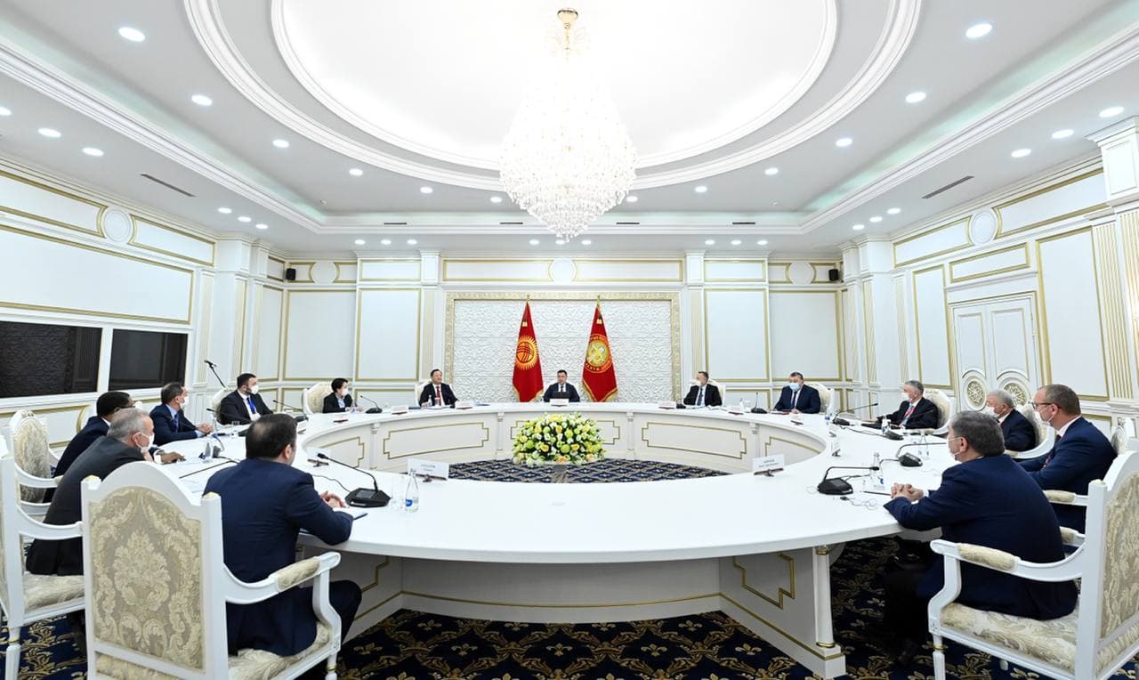 CONCERNING THE MEETING OF THE PRESIDENT OF THE KYRGYZ REPUBLIC SADYR ZHAPAROV WITH HEADS OF INTERNATIONAL ELECTION OBSERVATION MISSIONS