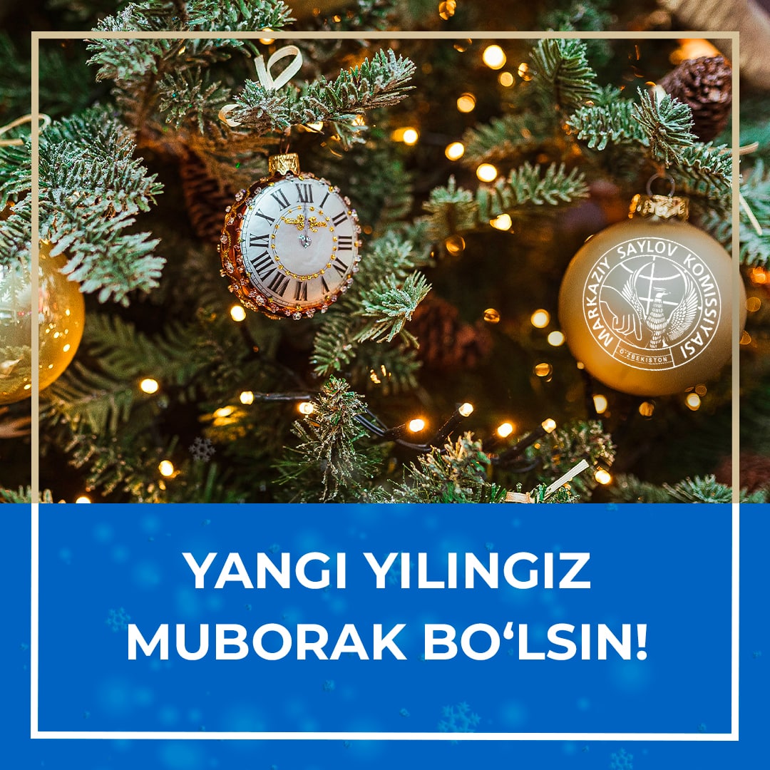 Yangi yilingiz muborak bo‘lsin!