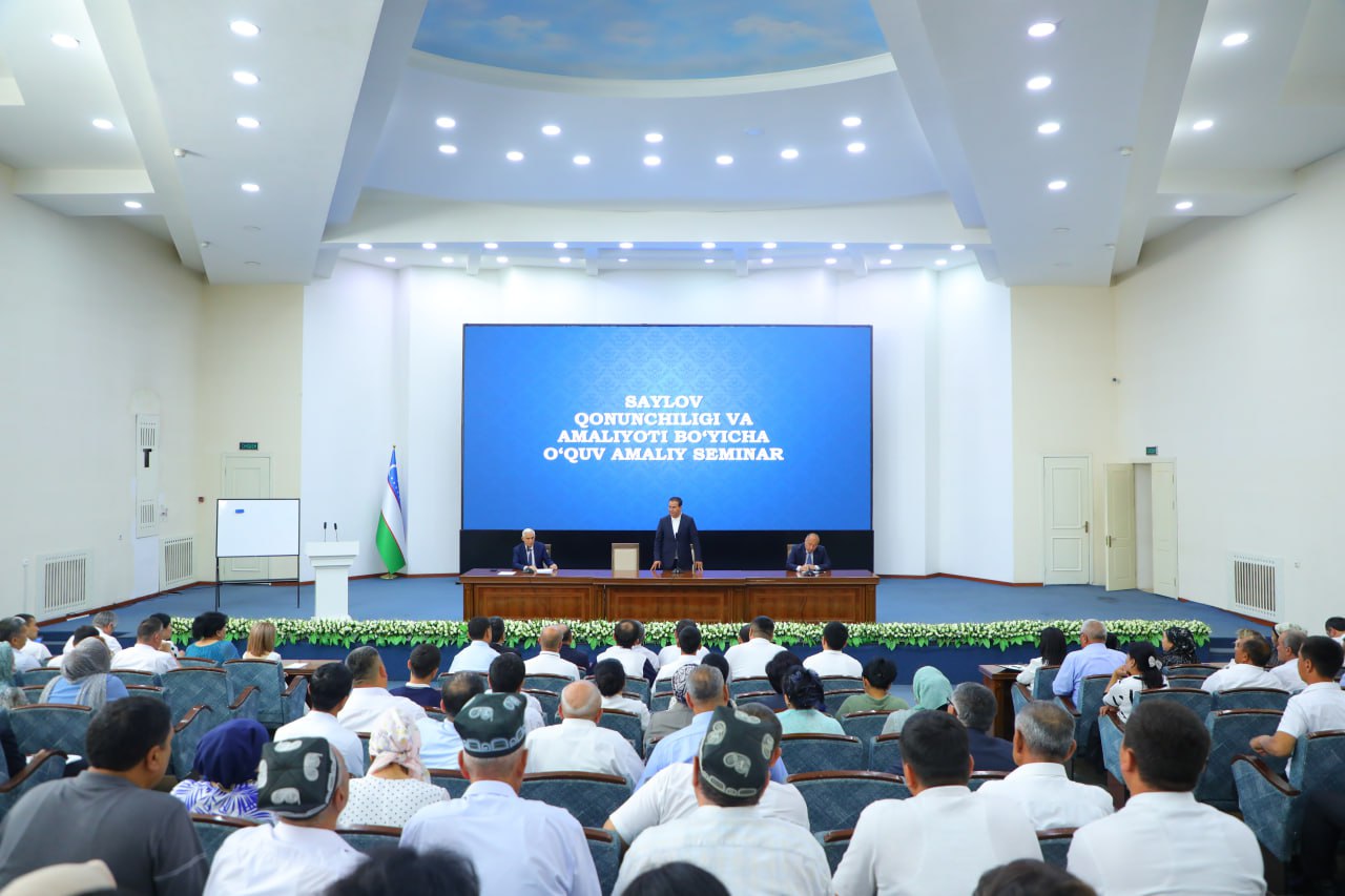 On-site training workshops for regional trainers on the organization and administration of elections