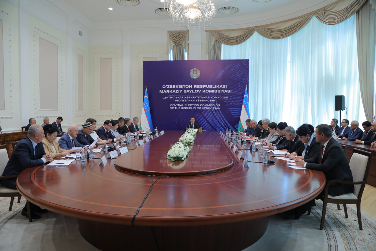 The meeting of the Central Election Commission on the results of the early presidential election