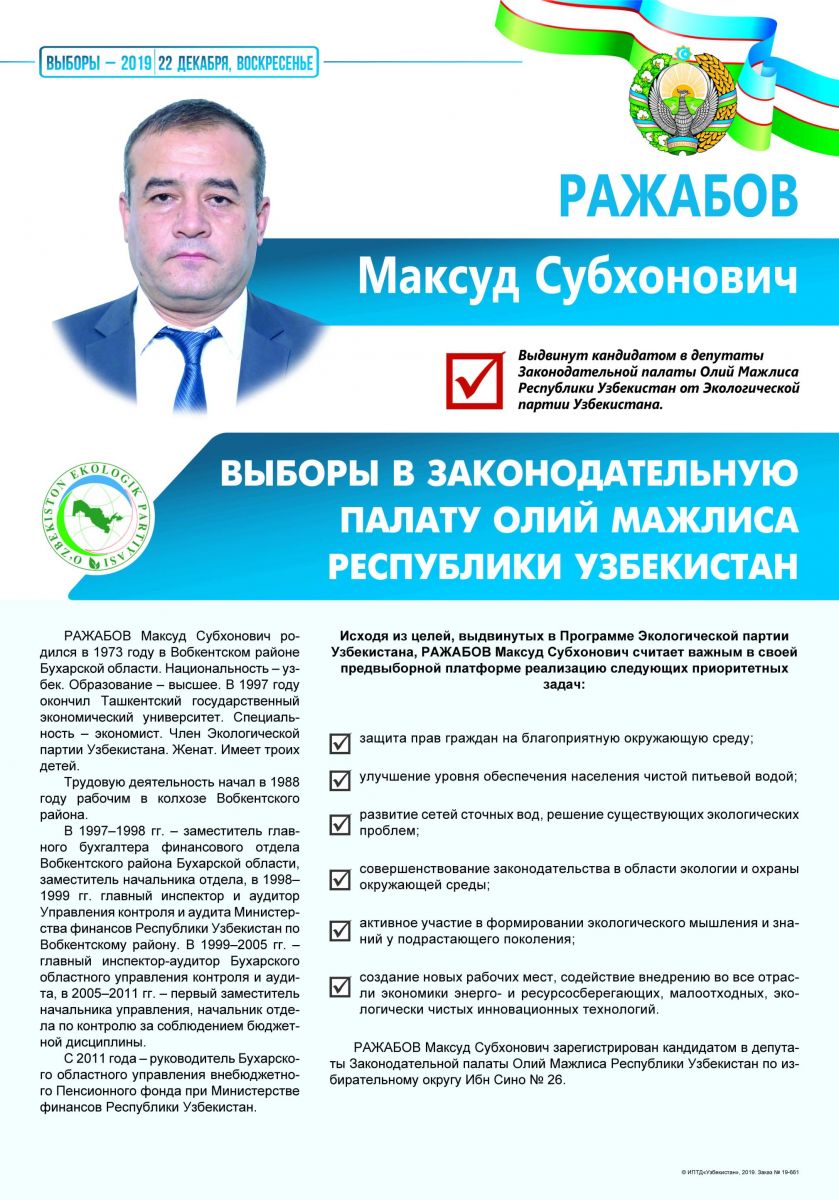 Ражабов Максуд Субхонович