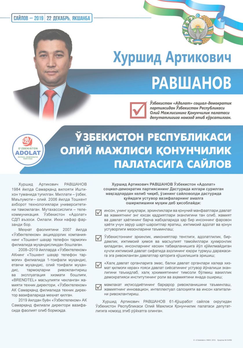 Равшанов Хуршид Артикович