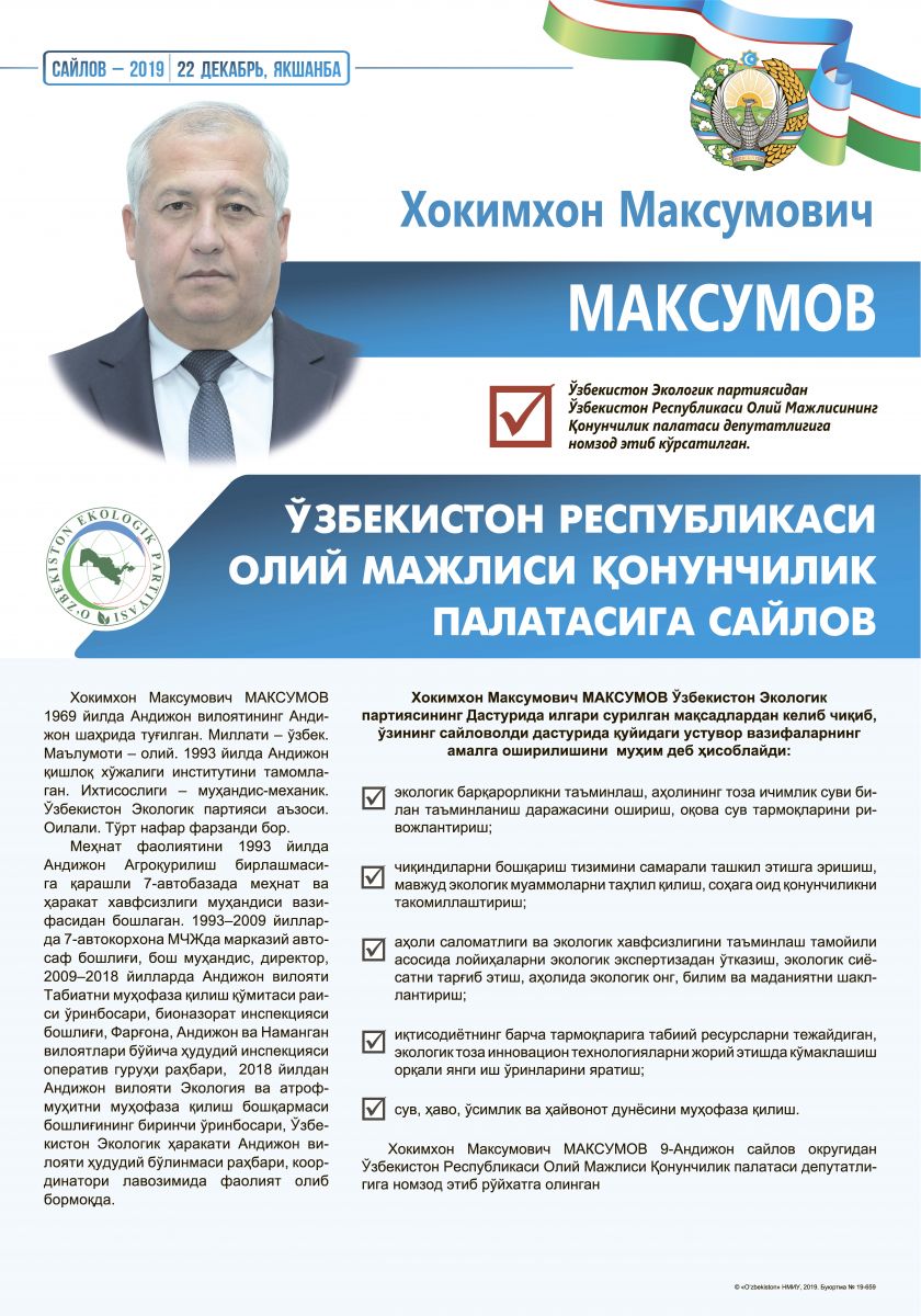 Максумов Хокимхон Максумович